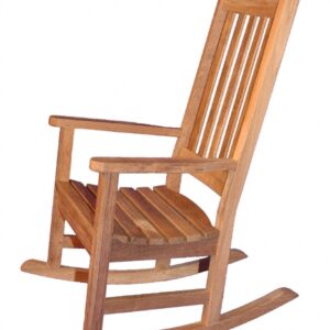 Teak Carolina Rocking Chair
