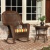Lexington Wicker Rocker and Side Table