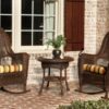 Lexington Wicker Rocking Chair 3-Piece Set