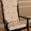 Sunbrella® Fabric Rocking Chair Cushion Set-2036